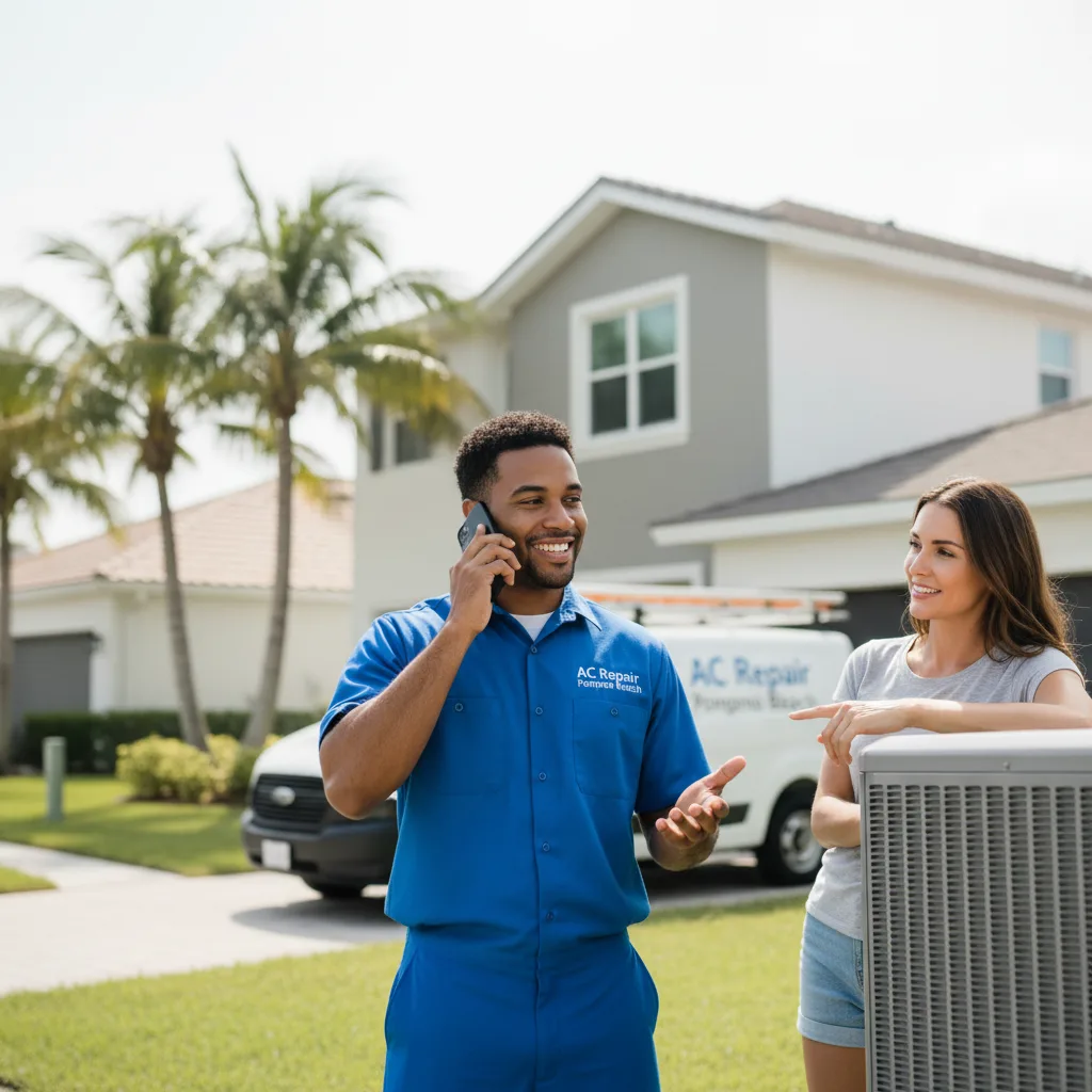 AC Repair Pompano Beach customer support in Wyandotte